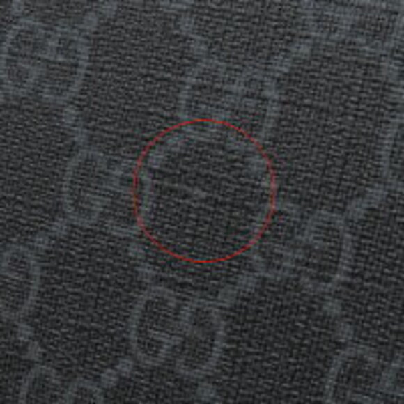 Gucci GG Black Shoulder Bag Supreme Canvas Blue Red Web Stripes - Picture 5 of 8